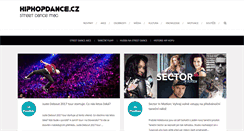 Desktop Screenshot of hiphopdance.cz
